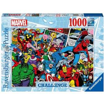 Daag puzzel Marvel superhelden uit, 1000st.