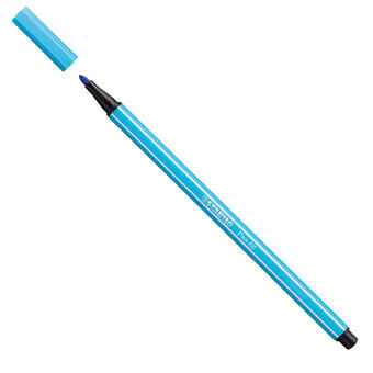 Stabilo pen azuurblauw (68/57)