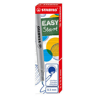 Stabilo easyoriginal 3 vullingen fijn-blauw