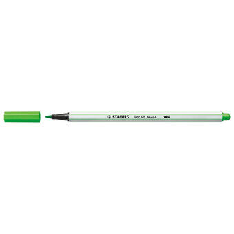 Stabilo pen 68 penseel 33 - lichtgroen