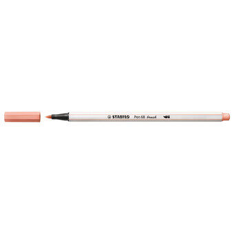 Stabilo pen 68 penseel 26 - lichte huidskleur