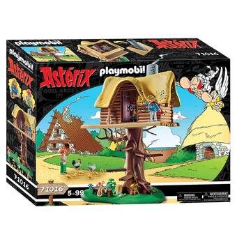 PLAYMOBIL asterix cacophonix met houten huisje - 71016