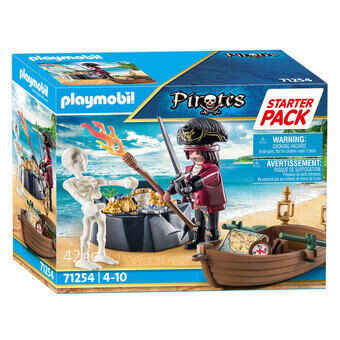Playmobil Starterset Piraat met Roeiboot - 71254