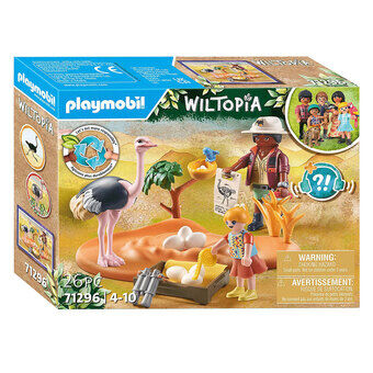 Playmobil Wiltopia Bezoek aan Papa Struisvogel - 71296