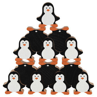 Goki tree stack spel pinguïn
