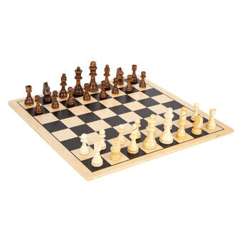 Little foot - houten schaken en dammen xl
