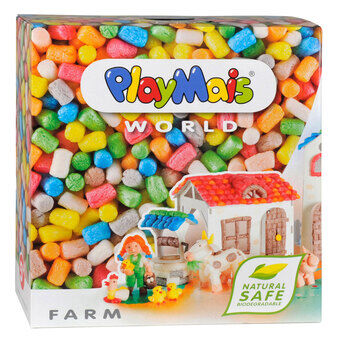 Playmais wereldboerderij (> 1000 stukjes)