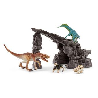 Schleich dinosaurussen set met grot 41461