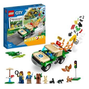 LEGO City 60353 reddingsmissies voor wilde dieren
