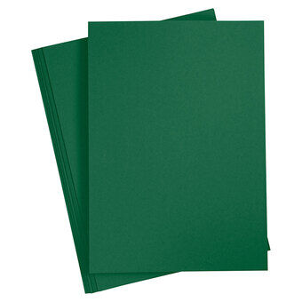 Gekleurd karton veertig groen a4, 20 Ark