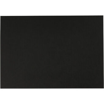 Aquarelpapier zwart a4 300gr, 10 Ark