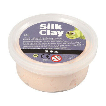 Silk Clay - lichtroze, 40gr.