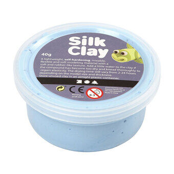 Silk Clay - neonblauw, 40gr.