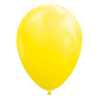 Ballonnen Geel 30cm, 10 stuks.