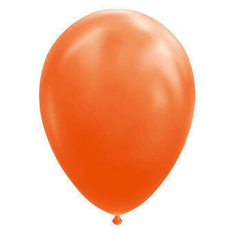 Ballonnen Oranje 30cm, 10 stuks.