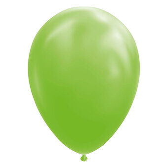 Ballonnen Limoengroen, 30 cm, 10 stuks.