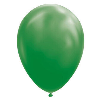 Ballonnen Donkergroen 30 cm, 10 stuks.