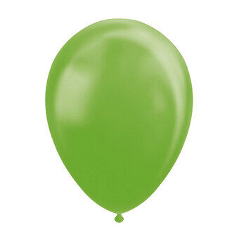 Ballonnen Limegroen 30cm, 10 stuks.