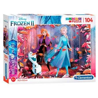 Clementoni briljante puzzel Disney Frozen 2, 104 st.