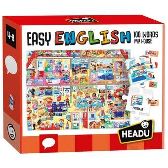 Headu easy English 100 woorden mijn huis, 108 st. (en)