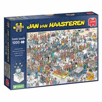 Jan van haasteren puzzel - de kermis van de toekomst, 1000 stukjes.
