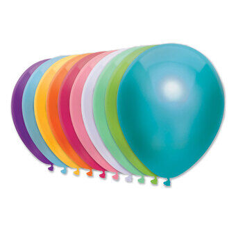 Ballonnen 10 neonkleuren, 10 st.