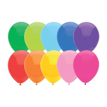 Gekleurde ballonnen, 10 st.