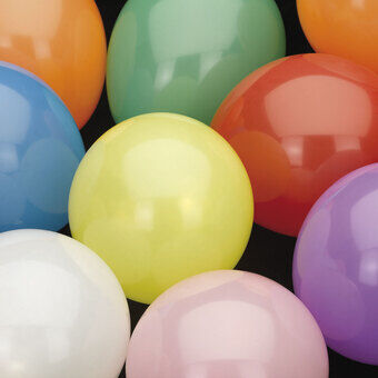 Ballonnen gekleurd, 100 stuks.