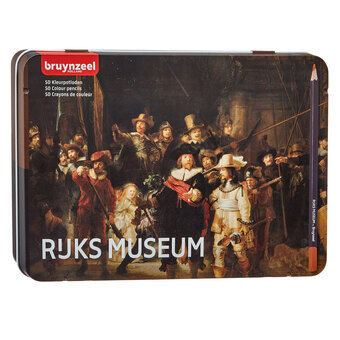 Bruynzeel Rijksmuseum Kleurpotloden, 50 stuks.