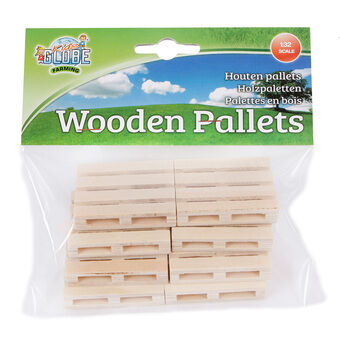 Kinderglobe houten pallets 1:32, 8 st.