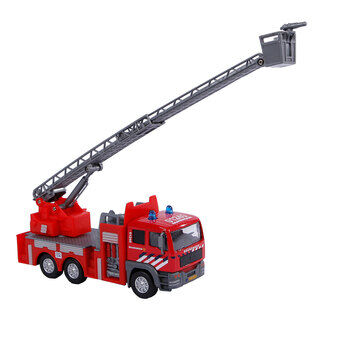 Kinderglobe die-cast brandweerladder nl, 16cm