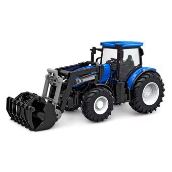 Kids Globe RC Tractor met voorlader - Blauw
