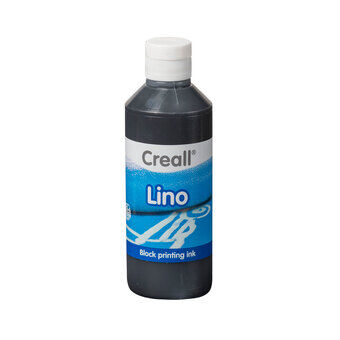 Creall lino blokprint verf zwart, 250ml