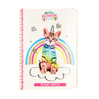Totum regenboog huisdier - notitieboekje kat