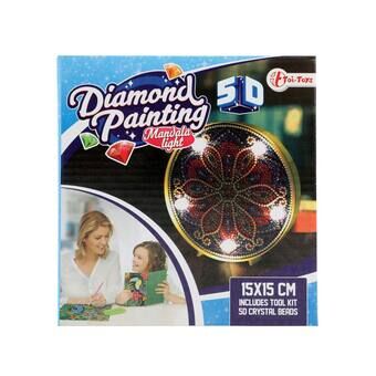 Diamond schilderij Lampe mandala
