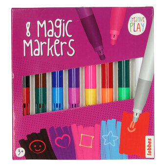 Lobbes Magic Magic Markers, 8 stuks.
