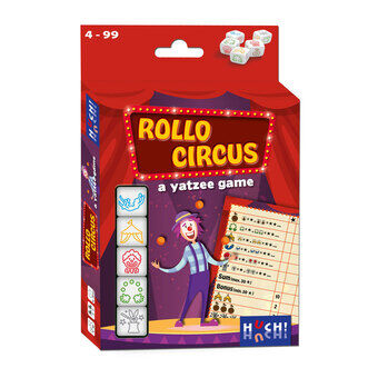 Rollo Yatzee - Circus Dobbelsteen Spel