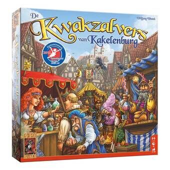 Het bordspel "The Quacks of Kakelenburg"