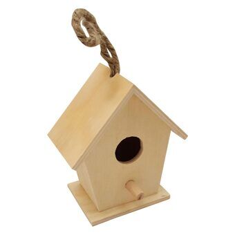 Versier je eigen houten vogelhuisje