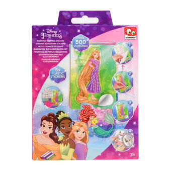 Disney prinses diamant schilderij stickers maken