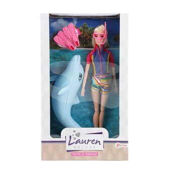 Lauren Teen Pop Duiker met glinsterende dolfijn