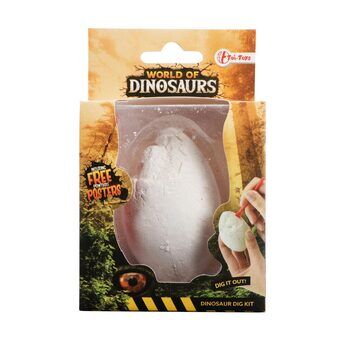 Wereld van Dinosaurussen Opgraafset Dino-ei