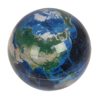 De wereldbol draait