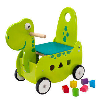 Ik ben speelgoed Dino loop en duw auto