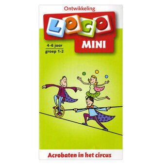 Loco mini - acrobaten in circusgroep 1-2 (4-6 jaar.)
