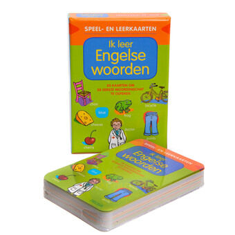 Ik leer Engelse woordspelletjes en leer kaarten
