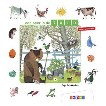 Peuters leesboek - een beer in de tuin!
