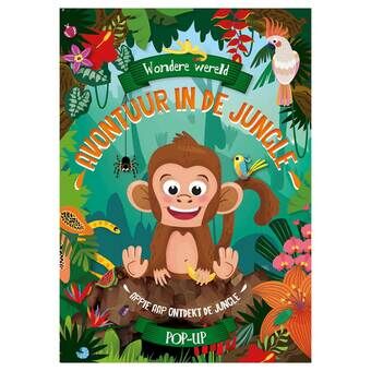 Wondere wereld pop-up boek - jungle avontuur