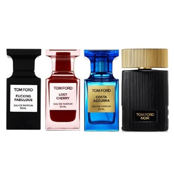 Tom Ford-collectie - Eau de Parfum - 4 x 2 ml