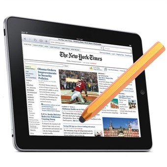 Tab Aluminium Metal Touch Pen (Goud)